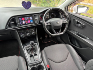 2017 SEAT Leon 1.4 Tsi Fr Technology Euro 6 (s/s) 5dr in White — image 2