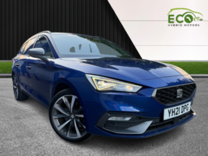 2021 SEAT Leon 1.4 Ehybrid 12.8kwh Fr Sport in Blue — image 4
