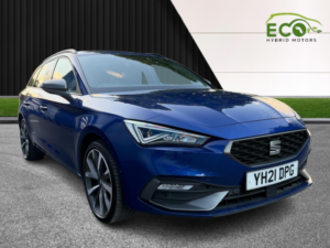 2021 SEAT Leon 1.4 Ehybrid 12.8kwh Fr Sport in Blue — image 5