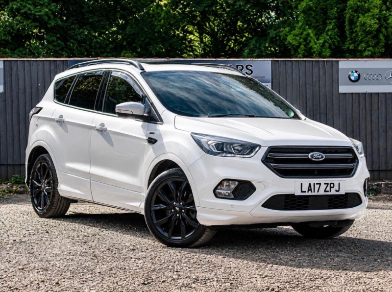 2017 Ford Kuga 2.0 Tdci St-Line X Euro 6 (s/s) 5dr in White — image 1