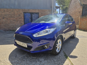2015 Ford Fiesta 1.0 T Ecoboost Zetec in Blue — image 3