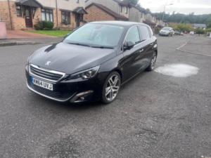 2014 Peugeot 308 2.0 Bluehdi Feline Euro 6 (s/s) 5dr in Black — image 2