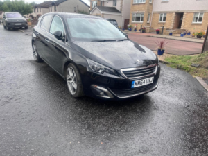 2014 Peugeot 308 2.0 Bluehdi Feline Euro 6 (s/s) 5dr in Black — image 5