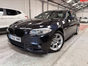 2012 BMW 5 Series 2.0 520d M Sport Saloon in Black — image 2