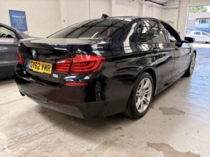 2012 BMW 5 Series 2.0 520d M Sport Saloon in Black — image 4