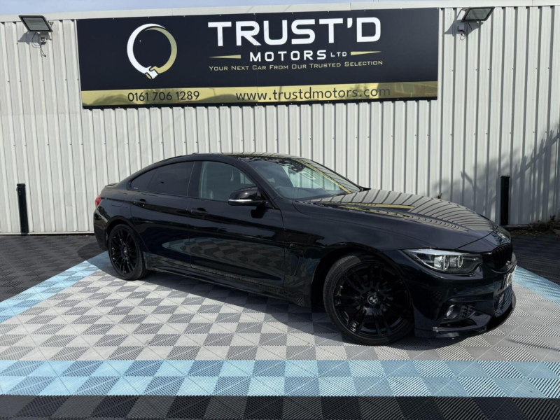 2018 BMW 4 Series Gran Coupe 2.0 420i M Sport Auto Euro 6 (s/s) 5dr in Black — image 1