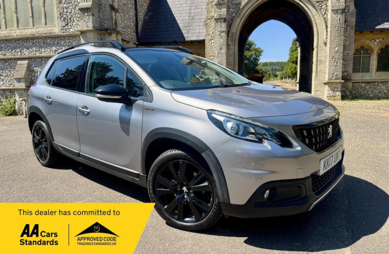2017 Peugeot 2008 1.6 Bluehdi Gt Line Euro 6 (s/s) 5dr in Grey — image 1
