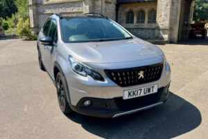2017 Peugeot 2008 1.6 Bluehdi Gt Line Euro 6 (s/s) 5dr in Grey — image 2