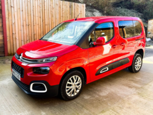 2019 Citroen Berlingo 3 SEAT Wheelchair Accessible Disabled Access Vehicle Wav in Red — image 3