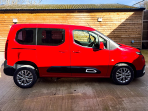 2019 Citroen Berlingo 3 SEAT Wheelchair Accessible Disabled Access Vehicle Wav in Red — image 5