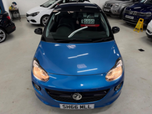2016 Vauxhall Adam 1.2i Ecoflex Energised Euro 6 (s/s) 3dr in Blue — image 4