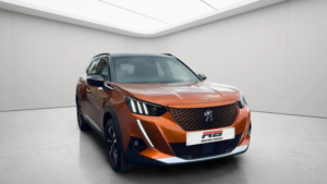 2021 Peugeot E-2008 50kwh Gt Auto 5dr in Orange — image 5