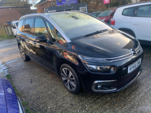 2016 Citroen Grand C4 Picasso 1.6 Bluehdi Flair Eat6 Euro 6 (s/s) 5dr in Black — image 3