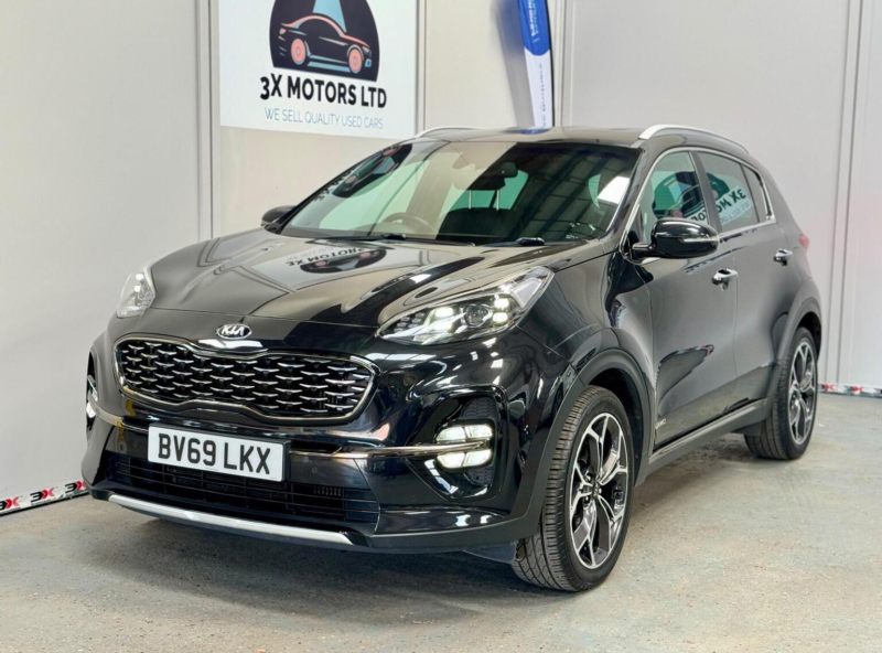 2019 Kia Sportage 1.6 T-Gdi Gt-Line Dct AWD Euro 6 (s/s) 5dr in Black — image 1