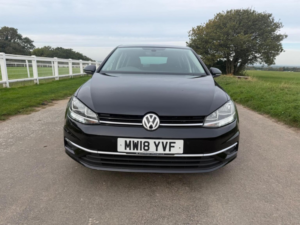 2018 Volkswagen Golf 1.4 Tsi Se Nav DSG Euro 6 (s/s) 5dr in Black — image 3