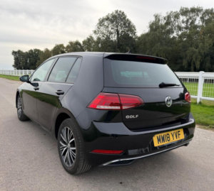 2018 Volkswagen Golf 1.4 Tsi Se Nav DSG Euro 6 (s/s) 5dr in Black — image 6