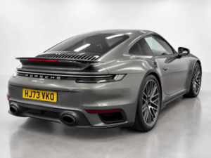2023 Porsche 911 3.7t 992 Turbo Pdk 4WD Euro 6 (s/s) 2dr in Green — image 3