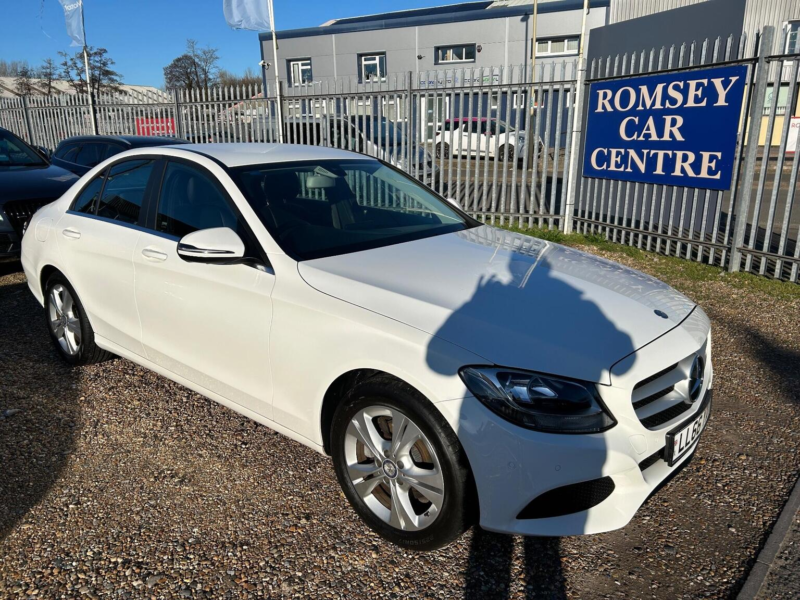 2016 Mercedes-Benz C Class 2.1 C220d Se Executive Edition 7g-Tronic+ Euro 6 (s/s) 4dr in White — image 1