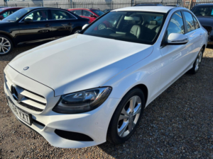 2016 Mercedes-Benz C Class 2.1 C220d Se Executive Edition 7g-Tronic+ Euro 6 (s/s) 4dr in White — image 3