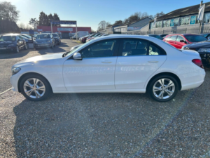2016 Mercedes-Benz C Class 2.1 C220d Se Executive Edition 7g-Tronic+ Euro 6 (s/s) 4dr in White — image 4