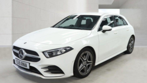 2019 Mercedes-Benz A Class 1.5 A180d Amg Line 7g-Dct Euro 6 (s/s) 5dr in White — image 2