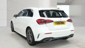 2019 Mercedes-Benz A Class 1.5 A180d Amg Line 7g-Dct Euro 6 (s/s) 5dr in White — image 3