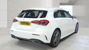 2019 Mercedes-Benz A Class 1.5 A180d Amg Line 7g-Dct Euro 6 (s/s) 5dr in White — image 6