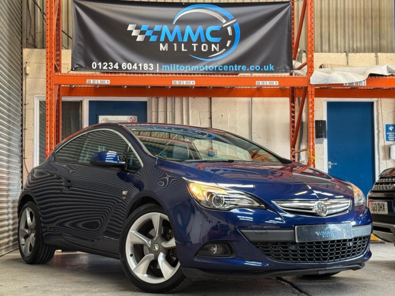2014 Vauxhall Astra Gtc 1.4t Sri Euro 5 (s/s) 3dr in Blue — image 1