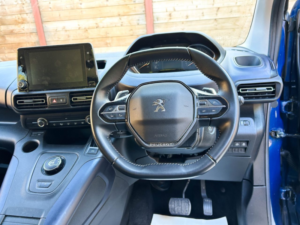 2021 Peugeot Rifter 3 SEAT Petrol Auto Wheelchair Accessible Disabled Access Vehicle Wav in Blue — image 2