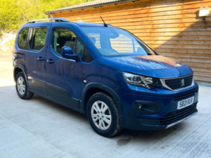 2021 Peugeot Rifter 3 SEAT Petrol Auto Wheelchair Accessible Disabled Access Vehicle Wav in Blue — image 3