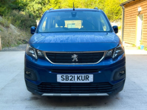 2021 Peugeot Rifter 3 SEAT Petrol Auto Wheelchair Accessible Disabled Access Vehicle Wav in Blue — image 4
