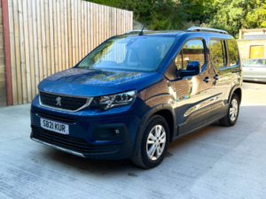 2021 Peugeot Rifter 3 SEAT Petrol Auto Wheelchair Accessible Disabled Access Vehicle Wav in Blue — image 5