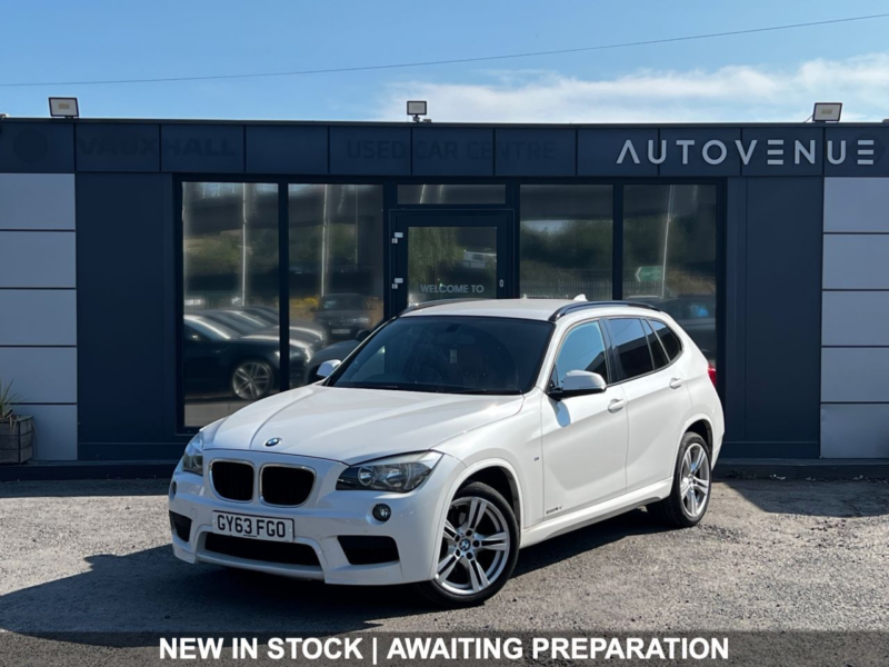 2013 BMW X1 2.0 18d M Sport SUV 5dr Diesel Auto Sdrive Euro 5 (s/s) (143 Ps) in White — image 1