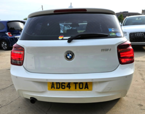 2015 BMW 1 Series 116i -1.6l Petrol-Automatic-Ulez/caz Pass-Free 18months Gold Warranty & 12 Months Aa Breakdown Cover in White — image 4