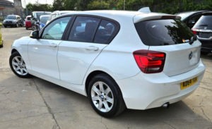 2015 BMW 1 Series 116i -1.6l Petrol-Automatic-Ulez/caz Pass-Free 18months Gold Warranty & 12 Months Aa Breakdown Cover in White — image 5