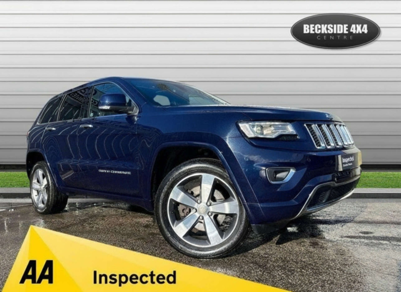 2016 Jeep Grand Cherokee 3.0 V6 Crd Overland SUV 5dr Diesel Auto 4WD Euro 6 (247 Bhp) Aa Inspected. in Blue — image 1