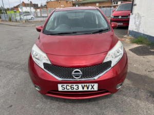 2014 Nissan Note 1.2 12v Acenta Euro 5 (s/s) 5dr in Red — image 3
