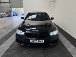 2020 BMW 5 Series 2.0 520d M Sport Saloon in Black — image 2