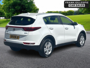 2017 Kia Sportage 1.6 Gdi 2 Euro 6 (s/s) 5dr in White — image 3
