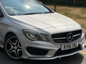 2016 Mercedes-Benz Cla 2.1 Cla220d Amg Sport Coupe 7g-Dct Euro 6 (s/s) 4dr in Silver — image 3