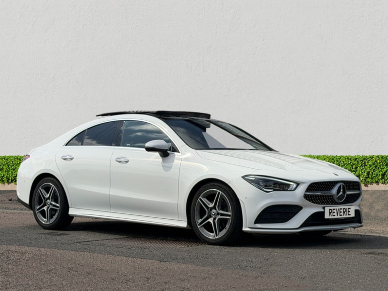 2022 Mercedes-Benz Cla 1.3 Cla180 Amg Line (premium Plus 2) Coupe 4dr Petrol 7g-Dct Euro 6 (s/s) (136 Ps) in White — image 1