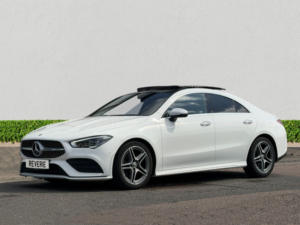 2022 Mercedes-Benz Cla 1.3 Cla180 Amg Line (premium Plus 2) Coupe 4dr Petrol 7g-Dct Euro 6 (s/s) (136 Ps) in White — image 3
