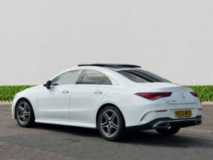 2022 Mercedes-Benz Cla 1.3 Cla180 Amg Line (premium Plus 2) Coupe 4dr Petrol 7g-Dct Euro 6 (s/s) (136 Ps) in White — image 5