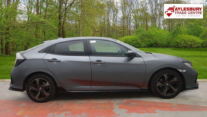 2019 Honda Civic 1.5 Vtec Turbo Gpf Sport CVT Euro 6 (s/s) 5dr in Grey — image 5