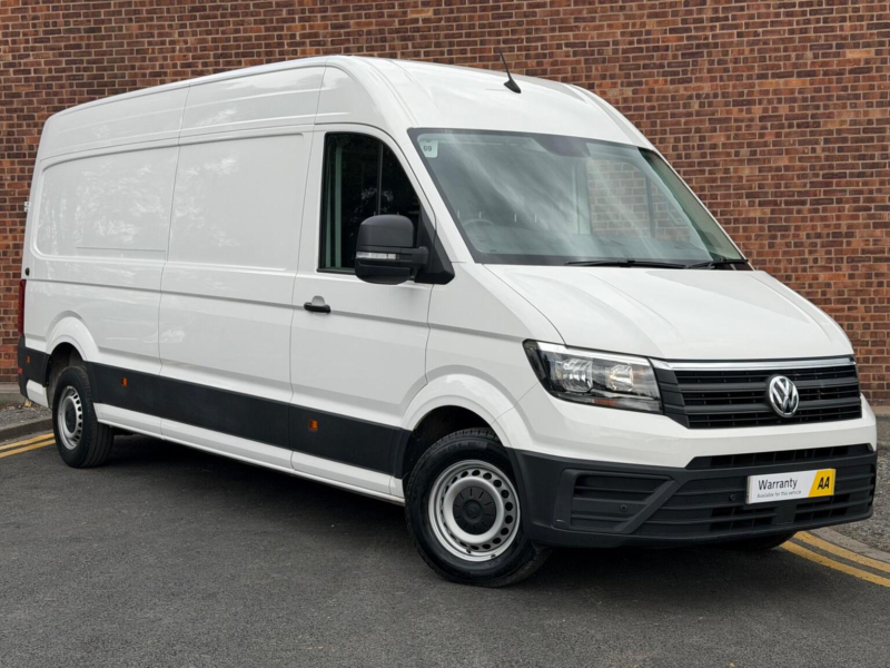 2023 Volkswagen Crafter 2.0 Tdi Cr35 Trendline Fwd Lwb High Roof Euro 6 (s/s) 5dr in White — image 1