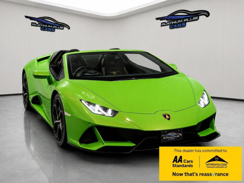 2024 Lamborghini Huracan 5.2 V10 Lp 640-4 Evo Spyder Ldf 4WD Euro 6 (s/s) 2dr in Green — image 1
