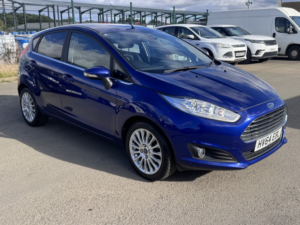 2014 Ford Fiesta 1.0 T Ecoboost Titanium in Blue — image 4