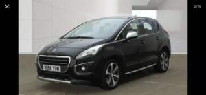 2017 Peugeot 3008 1.6 Bluehdi Allure in Black — image 2