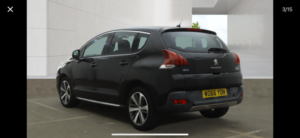 2017 Peugeot 3008 1.6 Bluehdi Allure in Black — image 3