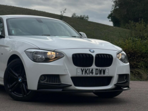 2014 BMW 1 Series 2.0 116d M Sport Euro 5 (s/s) 5dr in White — image 2